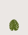 Graf & Lantz Graf Lantz Merino Wool Medium Monstera Trivet In Loden Green