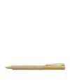 Graf Von Faber-castell Gold-trim Hornbeam Wood Bloom Ballpoint Pen In Multi