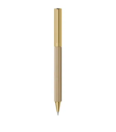 Graf Von Faber-castell Gold-trim Hornbeam Wood Bloom Mechanical Pencil