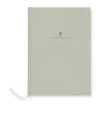 Graf Von Faber-castell Linen A5 Notebook In Green
