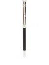 Graf Von Faber-castell Perfect B-lead Ribbed Pencil In Silver