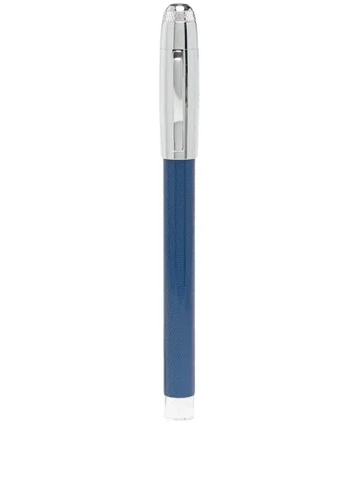Graf Von Faber-castell Debossed-logo Pen In Blue