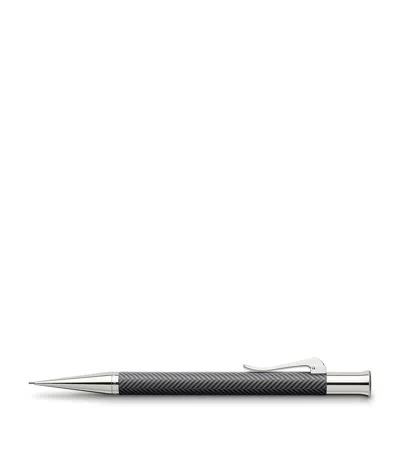 Graf Von Faber-castell Guilloche Ciselé Propelling Pencil In Gray
