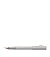 Graf Von Faber-castell Platinum-plated Classic Fountain Pen In Metallic