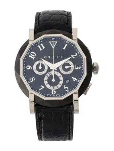 Pre-owned Graff Chronograph Limited Edition Watch In Multi