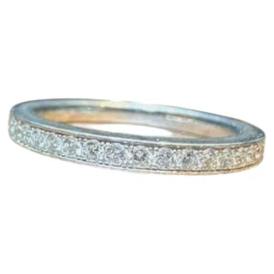 Pre-owned Graff Classic Full Eternity Diamond Ring, Size 48 In Multi