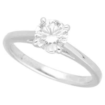 Pre-owned Graff Diamond Solitaire 0.54ct G-vs1 Ring In Pt950 Platinum – Us 3 1/4 In Multi