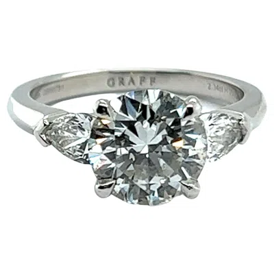 Pre-owned Graff Exceptional 2.34 Carat Gia Certified Diamond Ring In Platinum By  In Multi