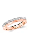 Graff Rose Gold And Diamond Laurence  Signature Ring