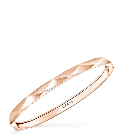 Graff Rose Gold Laurence  Signature Bangle