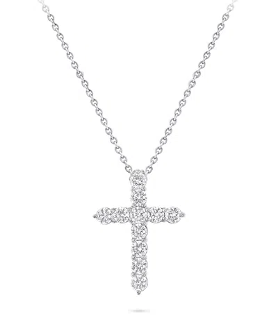 Graff White Gold And Diamond Classic  Necklace In Metallic