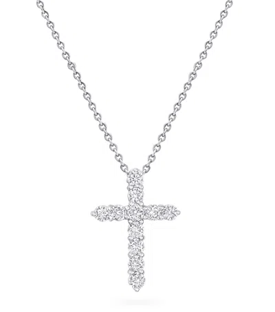 Graff White Gold And Diamond Classic  Necklace In Metallic