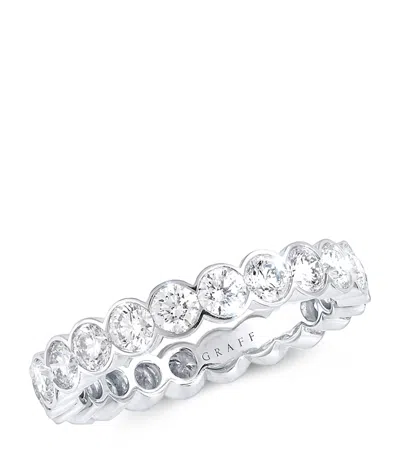 Graff White Gold And Diamond Classic  Wedding Ring