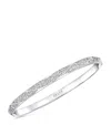 Graff White Gold And Diamond Laurence  Signature Bangle In White