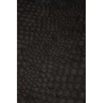 Graham & Brown Crocodile Wallpaper In Black