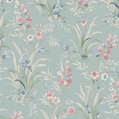 Graham & Brown Vanves Paste The Wall Double Roll In Blue