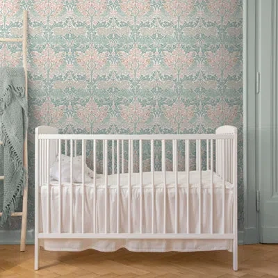 Graham & Brown William Morris Brother Rabbit Wallpaper In Blue