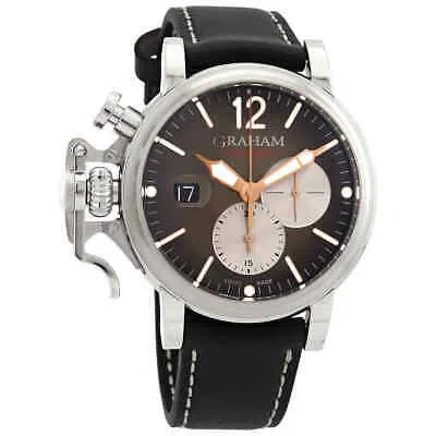 Pre-owned Graham Chronofighter Chronograph Automatic Men's Watch 2cvds.c02a.lb
