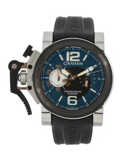 Pre-owned Graham Chronofighter Oversize Watch In Multi