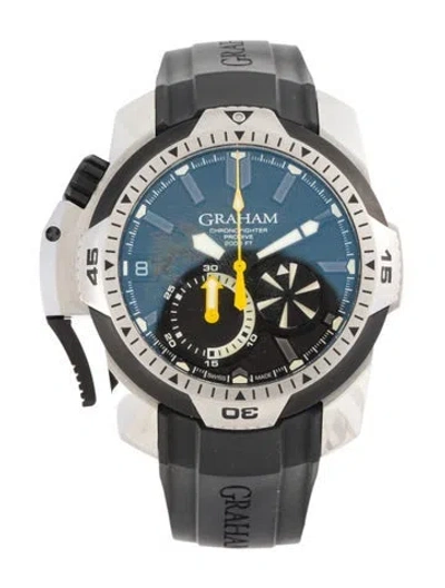 Pre-owned Graham Chronofighter Prodive Watch In Multi