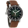 GRAHAM GRAHAM FORTRESS GMT AUTOMATIC GREEN DIAL MEN'S WATCH 2FOBC.G02A
