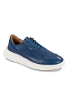 Grail Leather Sneaker In Blue