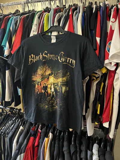 Pre-owned Grailed 2014 Black Stone Cherry Summer Tour Aop Band Rock T Shirt