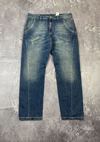 Pre-owned Grailed Avant Garde Japanese Brans Style Jeans Style Size 32x30 In Blue