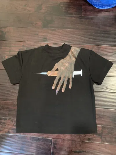Pre-owned Grailed Edward Skeletrix Syrigne Shirt In Black