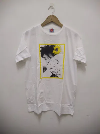 Pre-owned Grailed Fads Mod Bason Photo Tee In White