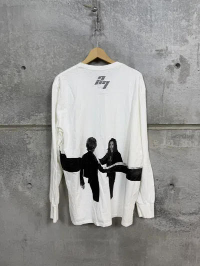 Pre-owned Grailed Hot Mess The Hellp Noah Dillon Luka Dap Shirt In White