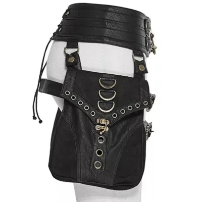 Pre-owned Grailed Japanese Gothic Style Belt Bag In Black