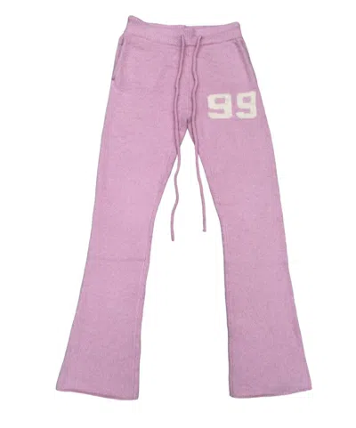 Pre-owned Grailed Mohair Flare Pants Brainwashed In Pink