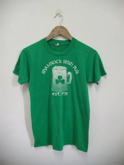 Pre-owned Grailed Shamrock Irish Pub Vintage In Green