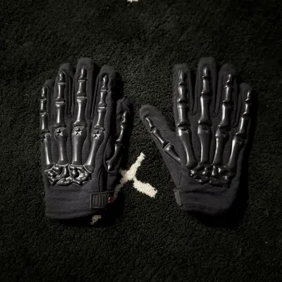 Pre-owned Grailed Skelton Gloves In Black