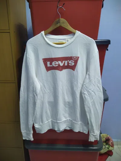 Pre-owned Grailed X Levis Sweatshirt Spell Out