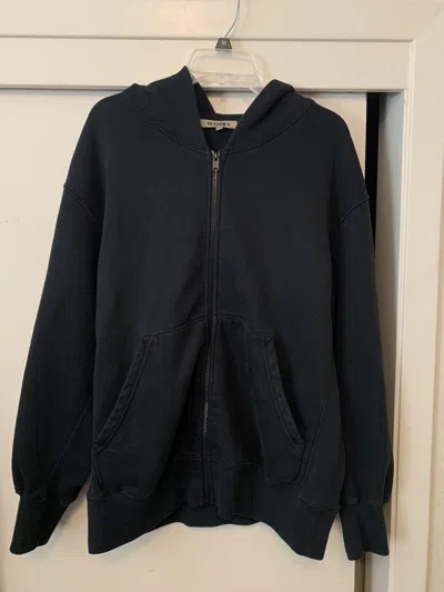 Pre-owned Grailed Yeezy Season 4 Bat Zip Up Hoodie In Black