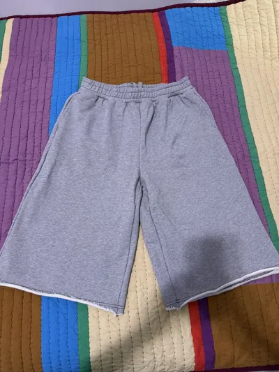 Pre-owned Grailed Zicmade Cut Sweatshorts In Gray