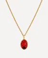 Grainne Morton 18ct Gold-plated Ladybird Pendant Necklace