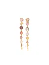 Grainne Morton Multiple-stone Drop Earrings In Gold