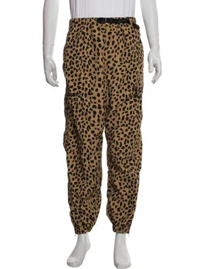 Pre-owned Gramicci Animal Print Joggers In Multi