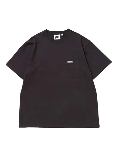 Gramicci Backprint Pocket T-shirt In Black