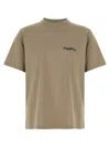 Gramicci Gecko T-shirt Beige In Brown