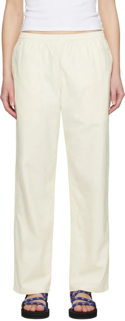 Gramicci Beige Swell Trousers In Sand