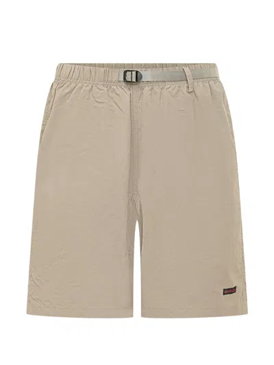 Gramicci Belt Relaxed Shorts In Brown