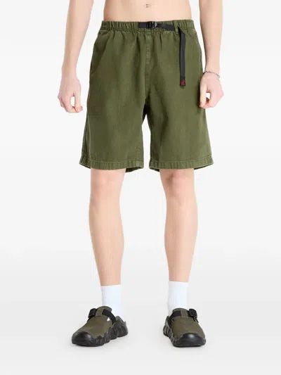 Gramicci Belt Shorts In Green