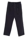 Gramicci Brushed Winter Twill Pants In Cotton In Blue
