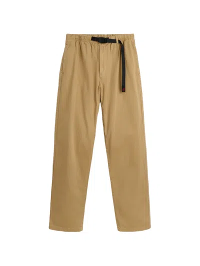Gramicci Relaxed Cotton Pant Full Length Gusset In Orange