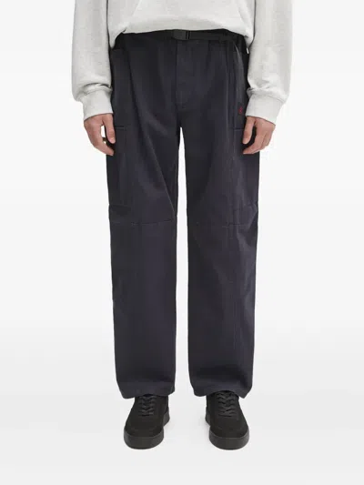Gramicci Belted Trousers In Blue