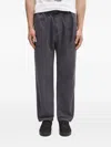 Gramicci Belted Trousers In Gray